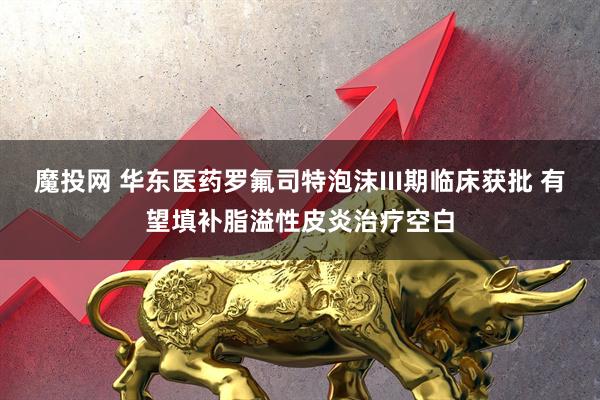 魔投网 华东医药罗氟司特泡沫III期临床获批 有望填补脂溢性皮炎治疗空白